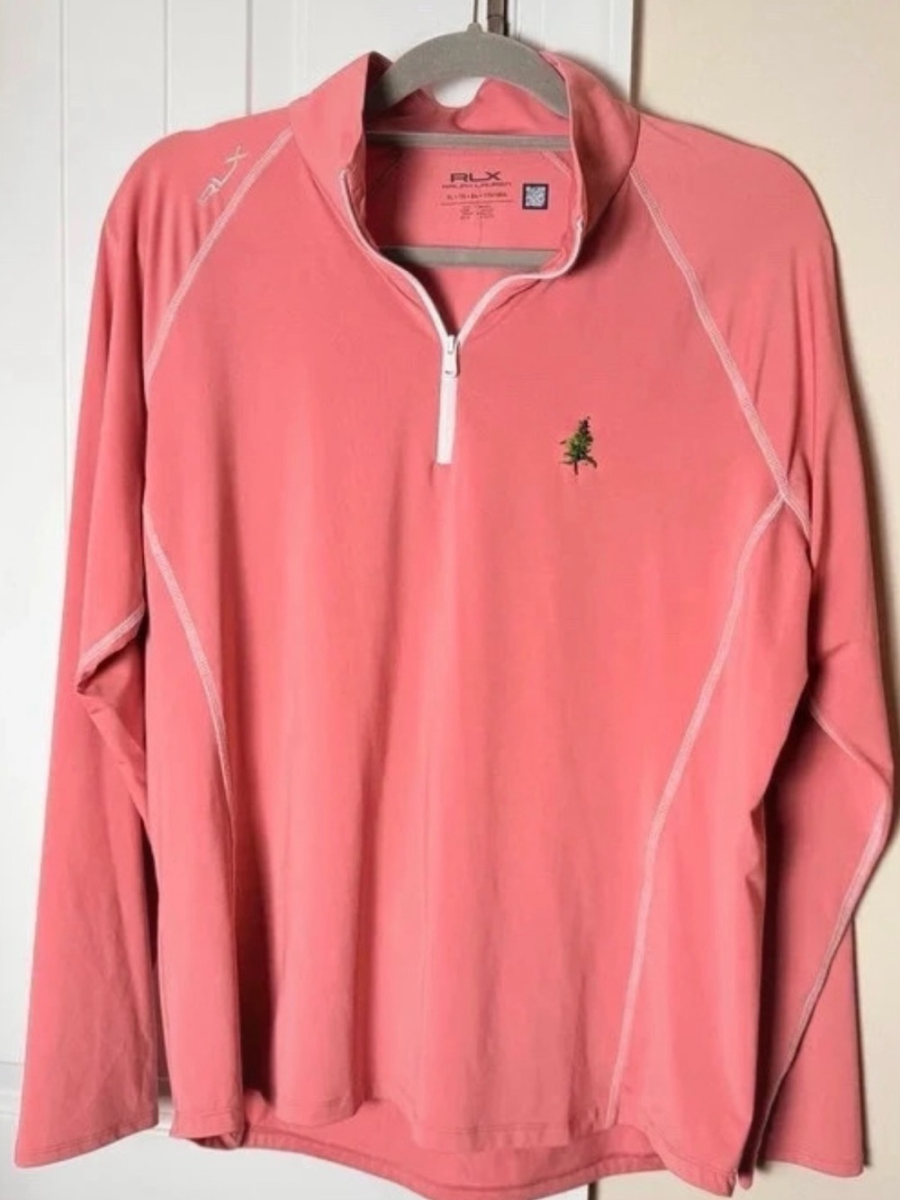 RLX Ralph Lauren Women's Stretch Performance 1/4 Zip Tennis Prep, Athleisure